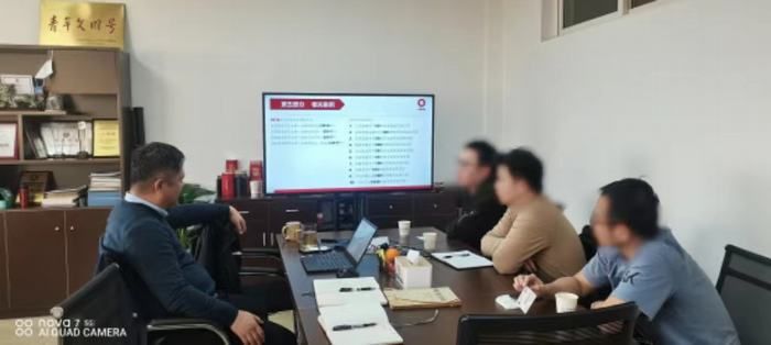 湖南鋰電池負極材料企業(yè)再次考察科源窯爐！